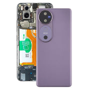 For vivo V40 Battery Back Cover with Camera Lens Cover(Purple)
