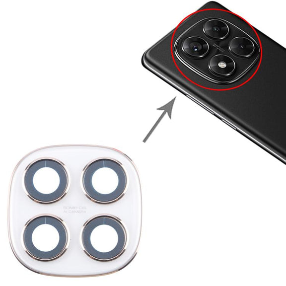 For Xiaomi Redmi Note 14 Pro 4G Original Rear Camera Lens Cover (White)
