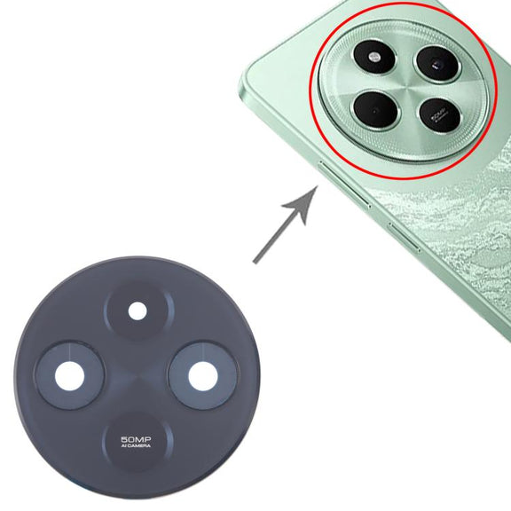 For Xiaomi Poco C75 4G Original Rear Camera Lens Cover (Black)