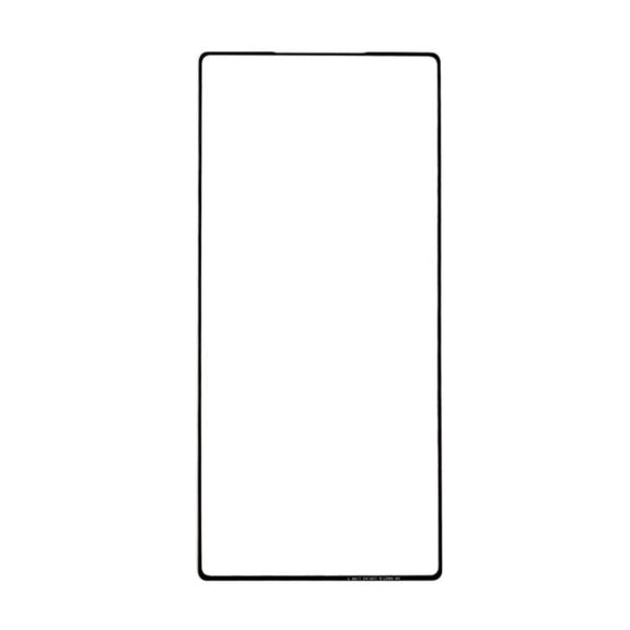 For ZTE Nubia Red Magic 10 Pro+ Front Screen Outer Glass Lens with OCA Optically Clear Adhesive (Black)