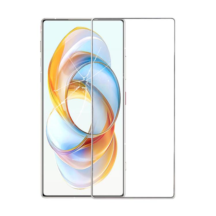 For ZTE Nubia Red Magic 10 Pro+ Front Screen Outer Glass Lens with OCA Optically Clear Adhesive (White)