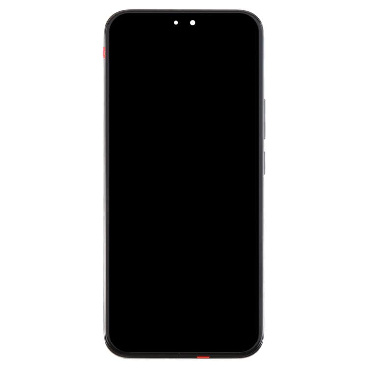For Honor X60i Original LCD Screen Digitizer Full Assembly with Frame (Black)