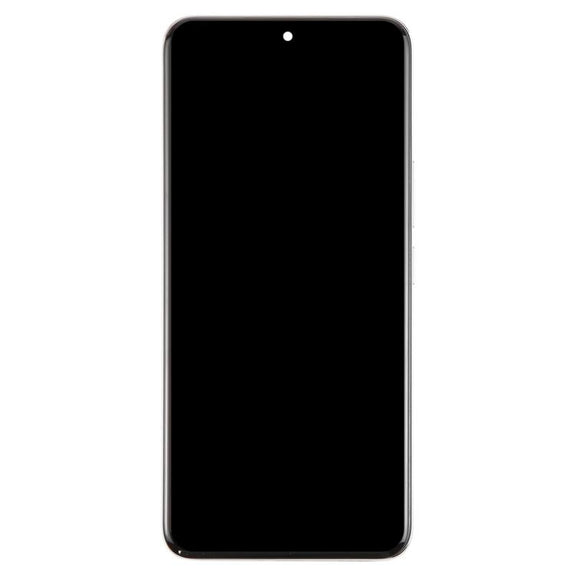 For Honor 200 Original LCD Screen Digitizer Full Assembly with Frame (Silver)