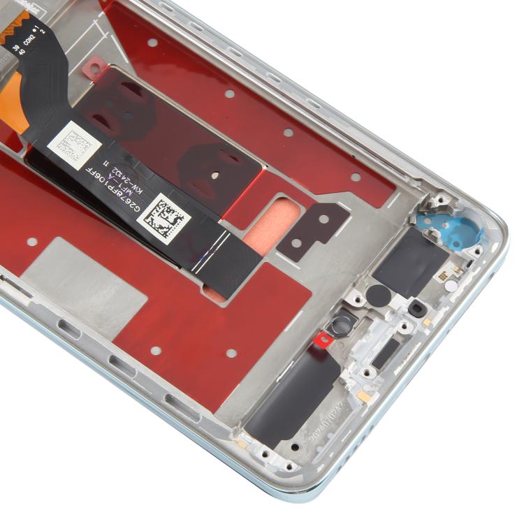 For Honor 200 Pro Original LCD Screen Digitizer Full Assembly with Frame (Green)