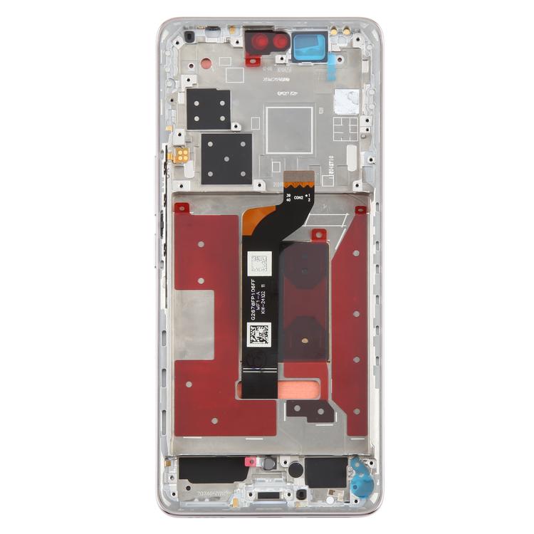 For Honor 200 Pro Original LCD Screen Digitizer Full Assembly with Frame (Silver)