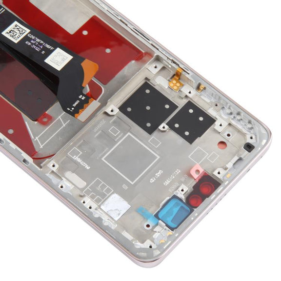 For Honor 200 Pro Original LCD Screen Digitizer Full Assembly with Frame (Silver)