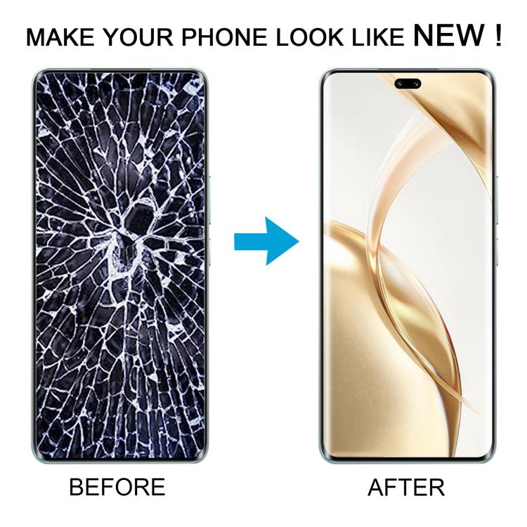 For Honor 200 Pro Original LCD Screen Digitizer Full Assembly with Frame (Silver)
