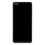 For Huawei P40 TFT LCD Screen Digitizer Full Assembly with Frame, Not Supporting Fingerprint Identification (Pink)