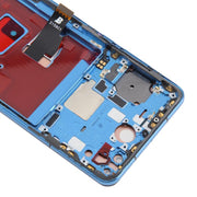 For Huawei P40 TFT LCD Screen Digitizer Full Assembly with Frame, Not Supporting Fingerprint Identification (Blue)