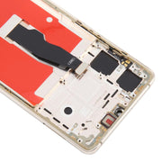 For Huawei P30 TFT LCD Screen Digitizer Full Assembly with Frame, Not Supporting Fingerprint Identification (Gold)