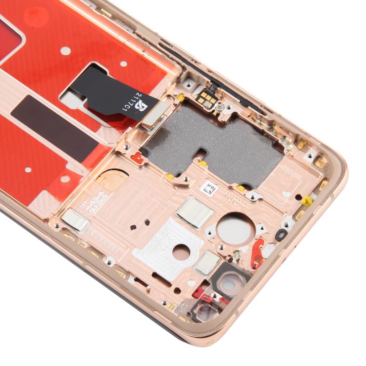 For Huawei P40 Pro TFT LCD Screen Digitizer Full Assembly with Frame, Not Supporting Fingerprint Identification (Gold)