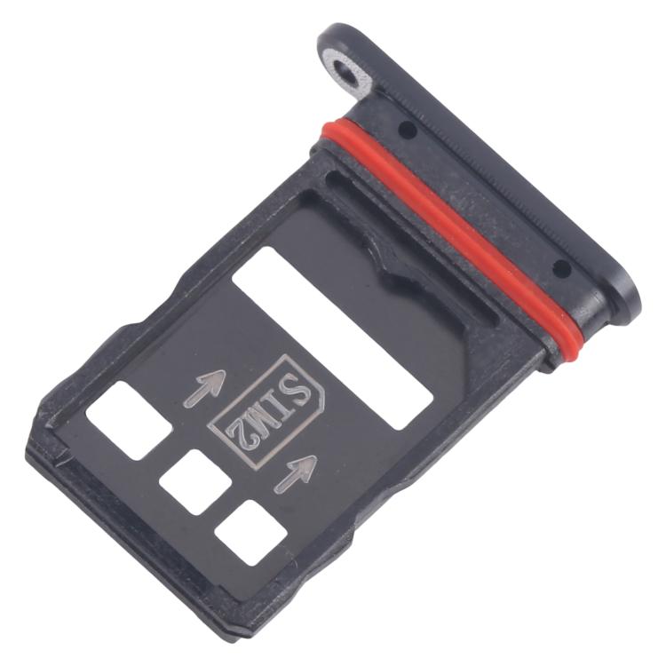 For ZTE nubia RedMagic 6 Pro NX669J-P SIM Card Tray + SIM Card Tray (Black)