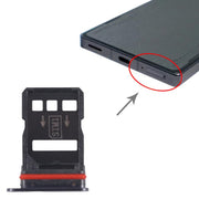 For ZTE nubia RedMagic 7s Pro NX709S SIM Card Tray + SIM Card Tray (Black)