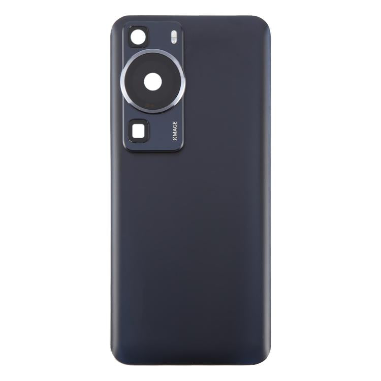 For Huawei P60 Battery Back Cover with Camera Lens Cover(Black)