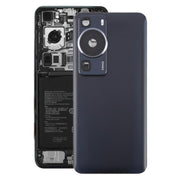 For Huawei P60 Battery Back Cover with Camera Lens Cover(Black)