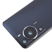 For Huawei P60 Battery Back Cover with Camera Lens Cover(Black)