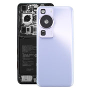 For Huawei P60 Battery Back Cover with Camera Lens Cover(Purple)