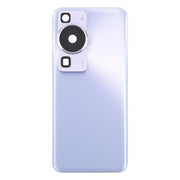 For Huawei P60 Battery Back Cover with Camera Lens Cover(Purple)