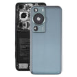 For Huawei P60 Pro Battery Back Cover with Camera Lens Cover(Green) - Back Cover by PMc TechLife | Online Shopping South Africa | PMc TechLife | Buy Now Pay Later Mobicred