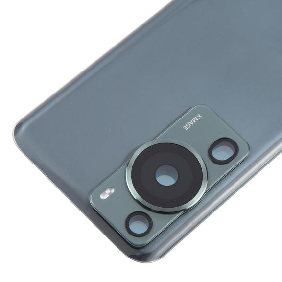 For Huawei P60 Pro Battery Back Cover with Camera Lens Cover(Green)