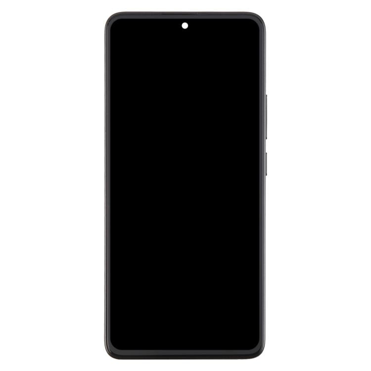 For Xiaomi Redmi Note 14 5G India AMOLED Original LCD Screen Digitizer Full Assembly with Frame (Black)