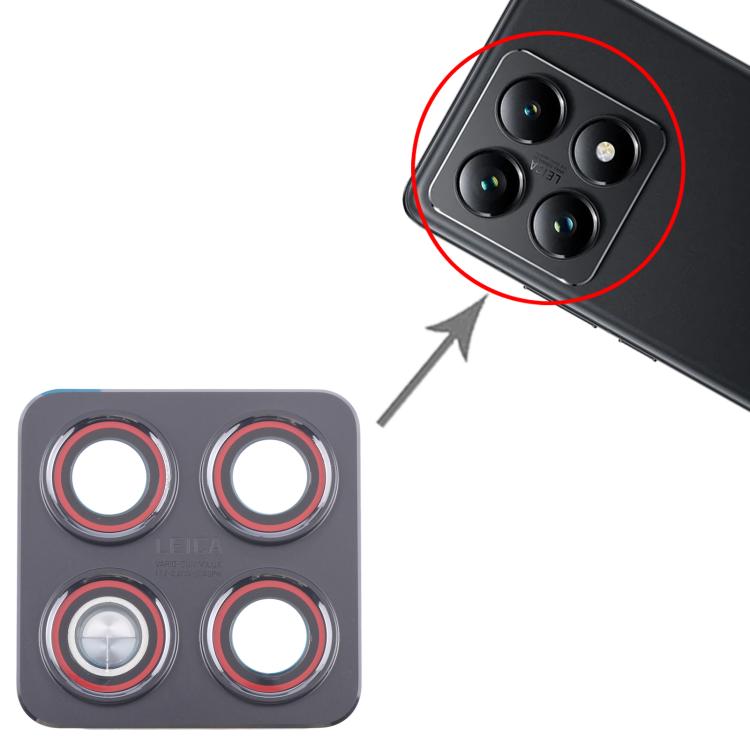 For Xiaomi 14T Original Rear Camera Lens Cover (Black)