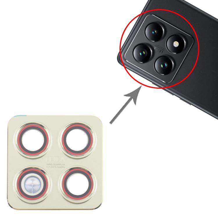 For Xiaomi 14T Original Rear Camera Lens Cover (Green)