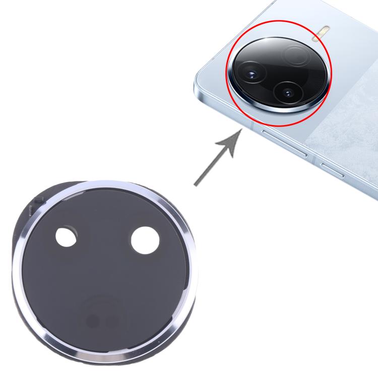 For Xiaomi Redmi K80 Original Rear Camera Lens Cover (Silver)