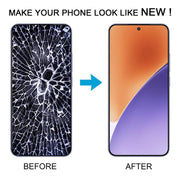 For Xiaomi 15 AMOLED Original LCD Screen Digitizer Full Assembly with Frame (Frosted Blue)