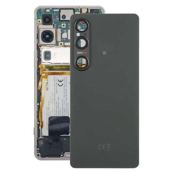 For Sony Xperia 1 VI Original Battery Back Cover with Camera Lens Cover(Green)