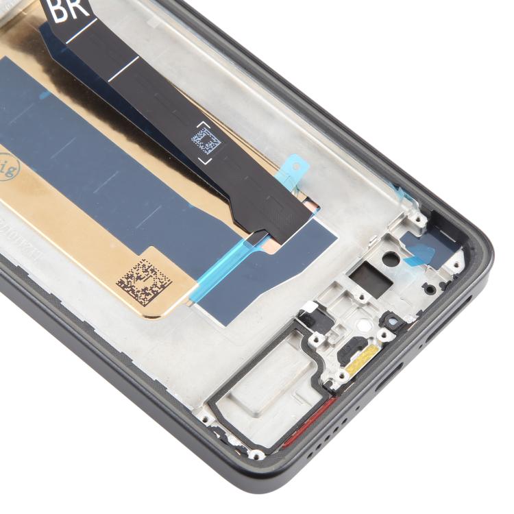 For Xiaomi Redmi Turbo 4 AMOLED Original LCD Screen Digitizer Full Assembly with Frame (Black)