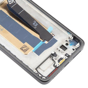For Xiaomi Redmi Turbo 4 AMOLED Original LCD Screen Digitizer Full Assembly with Frame (Black)