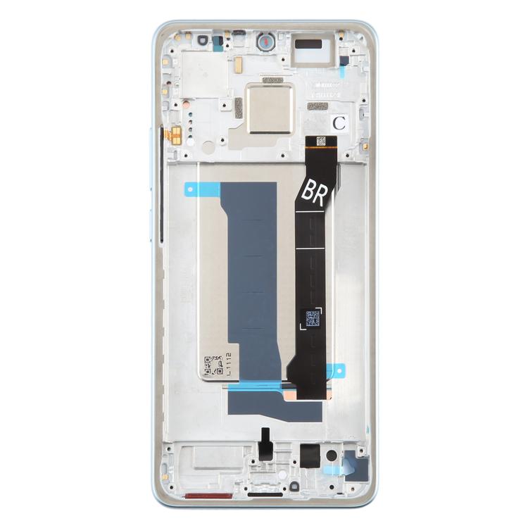 For Xiaomi Redmi Turbo 4 AMOLED Original LCD Screen Digitizer Full Assembly with Frame (Blue)