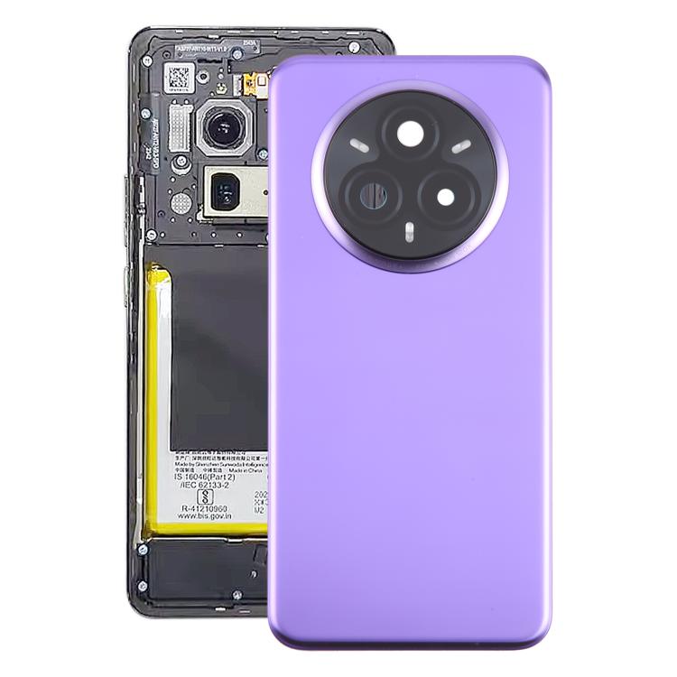 For Realme 14 Pro+ Original Battery Back Cover with Camera Lens Cover(Purple)