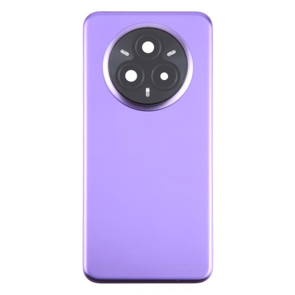 For Realme 14 Pro+ Original Battery Back Cover with Camera Lens Cover(Purple)