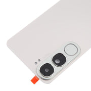 For vivo V40 Lite 5G IDN Version Original Battery Back Cover with Camera Lens Cover(Silver)