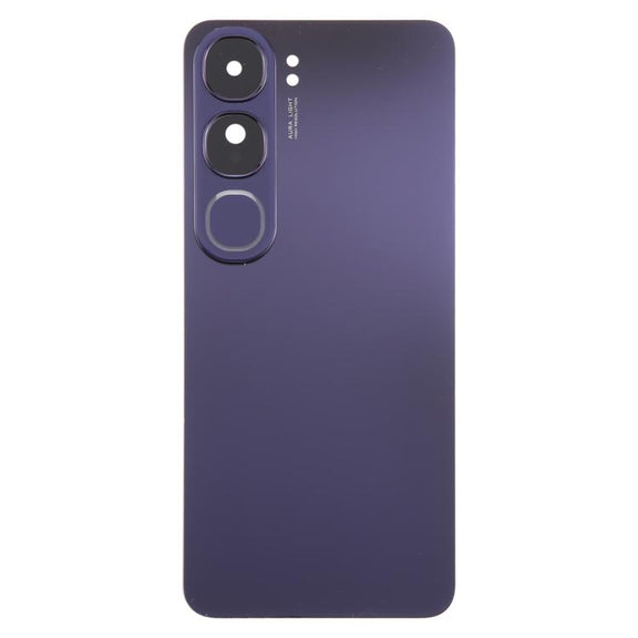 For vivo Y300 5G India Version Original Battery Back Cover with Camera Lens Cover(Purple)