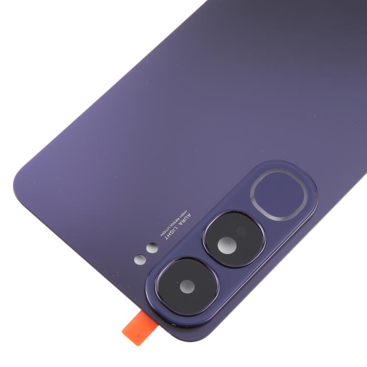 For vivo Y300 5G India Version Original Battery Back Cover with Camera Lens Cover(Purple)