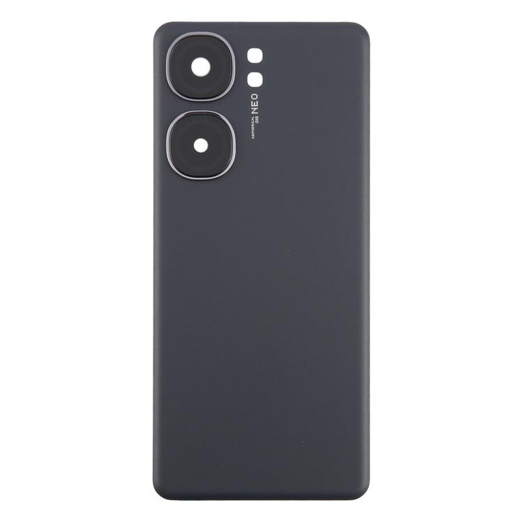 For vivo iQOO Neo9 Pro Battery Back Cover with Camera Lens Cover(Black)