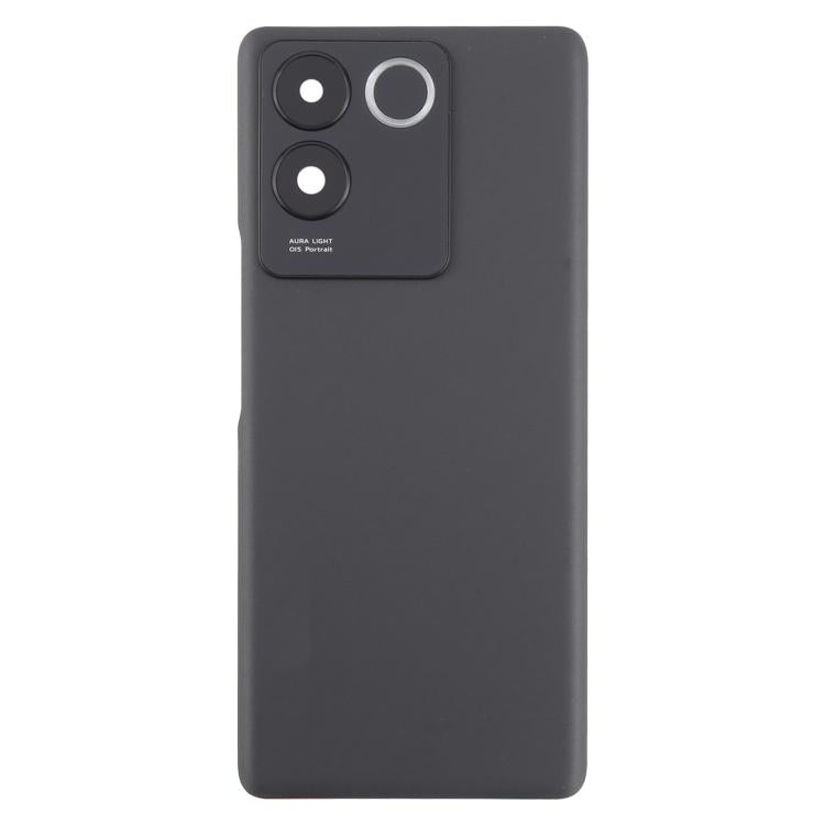 For vivo T2 Pro Battery Back Cover with Camera Lens Cover(Black)