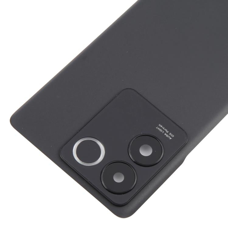 For vivo T2 Pro Battery Back Cover with Camera Lens Cover(Black)