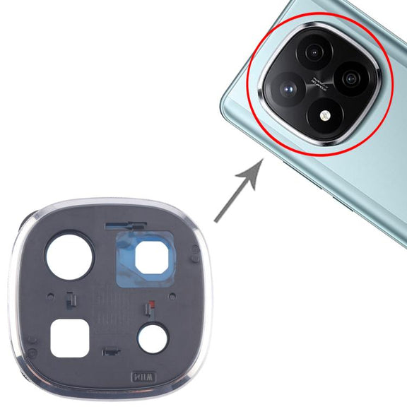 For Xiaomi Redmi Note 14 Pro+ 5G Back Camera Lens Frame (Silver)