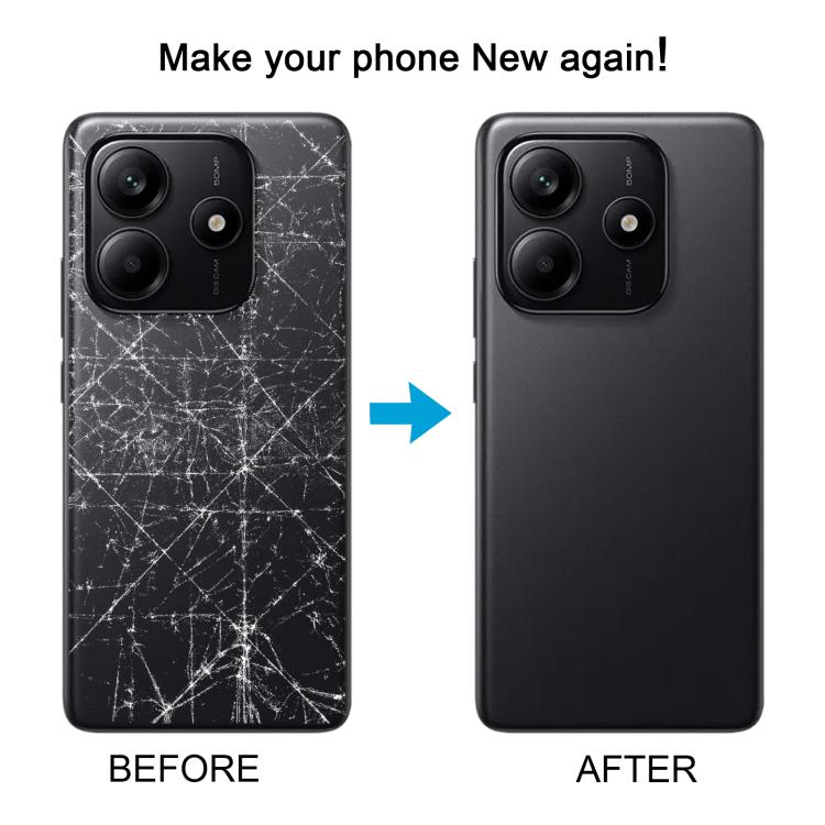 For Xiaomi Redmi Note 14 5G Original Battery Back Cover(Black)