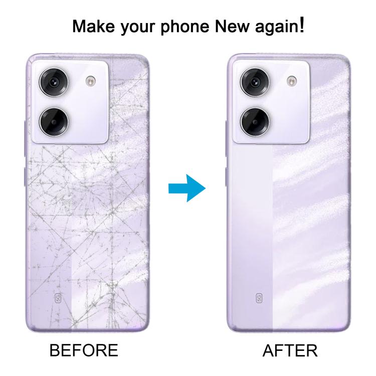 For Xiaomi Poco M7 Pro 5G Original Battery Back Cover(Silver)