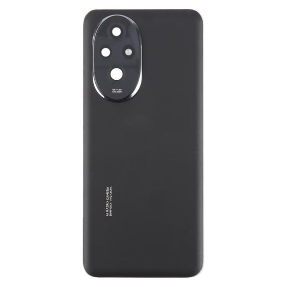 For Honor 200 OEM Battery Back Cover with Camera Lens Cover(Black)