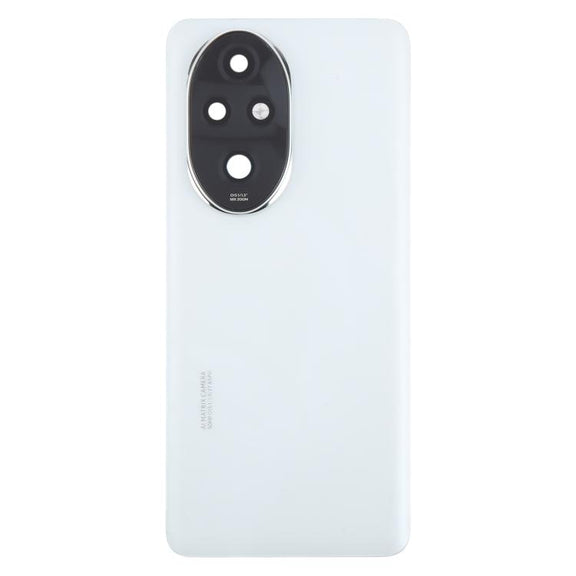 For Honor 200 Pro OEM Battery Back Cover with Camera Lens Cover(White)