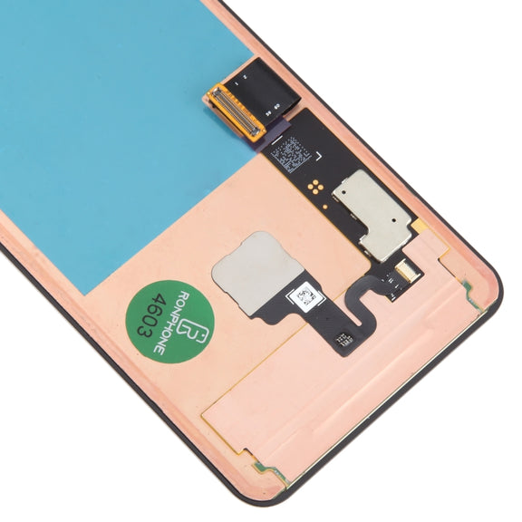 For Google Pixel 8 Pro GC3VE G1MNW Original AMOLED LCD Screen Digitizer Full Assembly, with Fingerprint Sensor Flex Cable