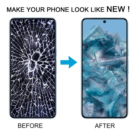 For Google Pixel 8 Pro GC3VE G1MNW Original AMOLED LCD Screen Digitizer Full Assembly, with Fingerprint Sensor Flex Cable