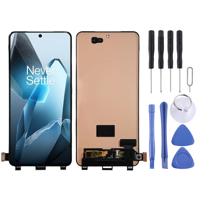 For OnePlus 13 CPH2655 CPH2653 PJZ110 Original AMOLED LCD Screen with Digitizer Full Assembly without Fingerprint Flex Cable