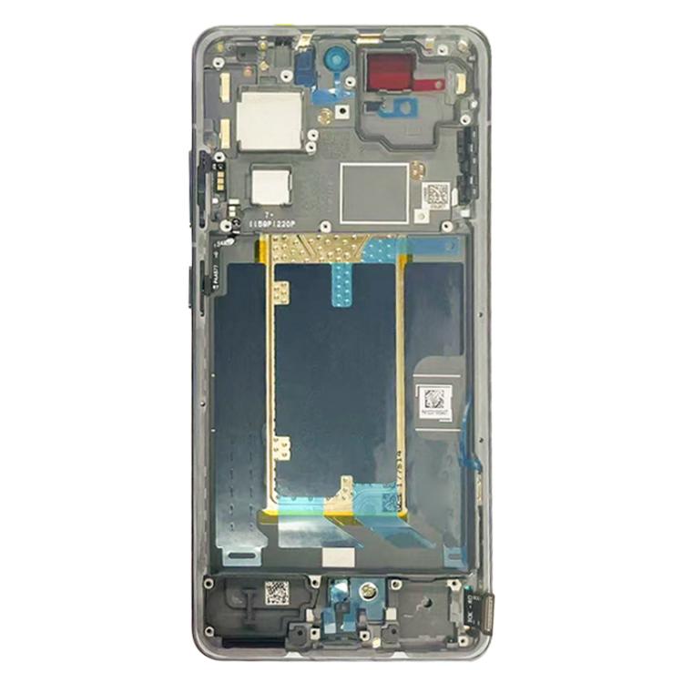 For OnePlus 13R CPH2645 CPH2691 CPH2647 Middle Frame Bezel Plate (White)